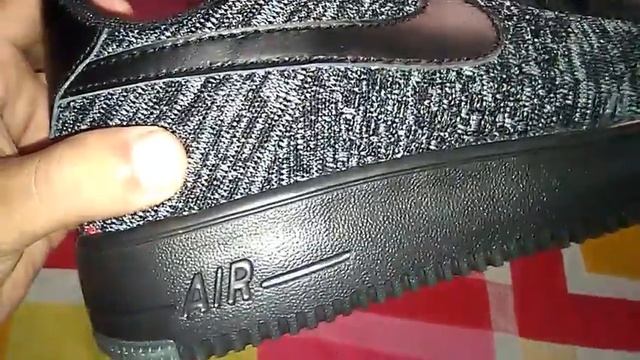 Nike air force 1 flykint low black & grey смотреть онлайн