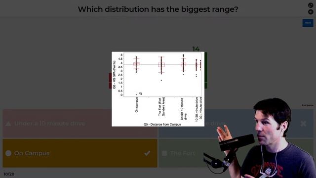 STAT 201 - Exam 1 - Review Game! смотреть онлайн