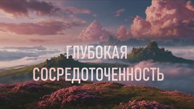 Глубокая сосредоточенность