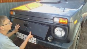 зимняя защита.чехол радиатора охлаждения Нивы