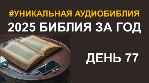День 77. Библия за год. Библейский ультрамарафон портала «Иисус»