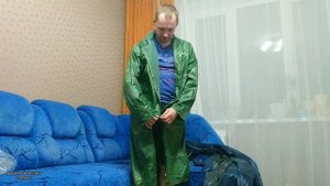 Плащ Дождевик Для Рыбалки Охоты Сбор  грибов и ягод