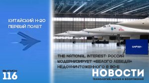 The National Interest: Россия модернизирует Ту-160 недоуничтоженные в 90-е/ Первый полет H-20