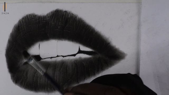 How to draw hyper-realistic LIPS  |  Step-by-step tutorial for beginners |