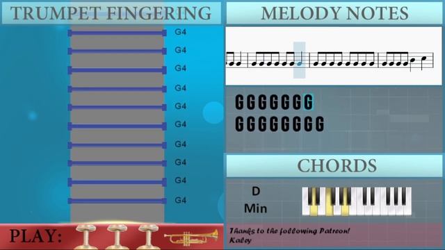 How to play Speed Drive by Charli XCX on Trumpet (Tutorial)