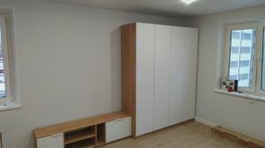 Сборка шкафов и тумбы ТВ "Хилтон"