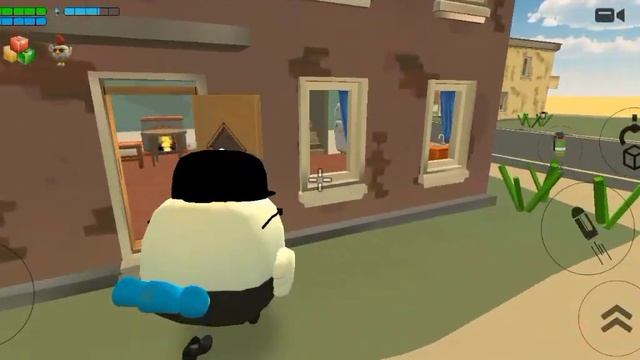 БОГАТЫЙ против БЕДНЫЙ в CHICKEN GUN смотреть онлайн