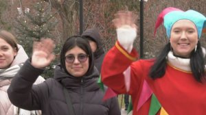 В Волгоградском городском саду завершили новогодние каникулы МЕГА-хороводом