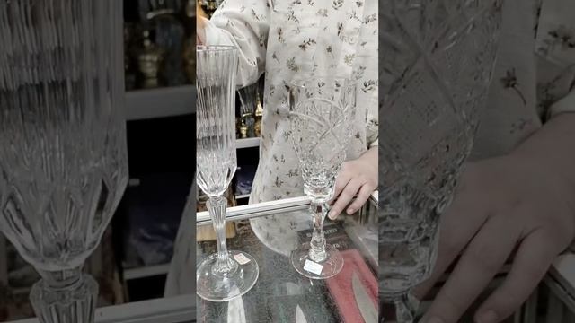Хрусталь или стекло