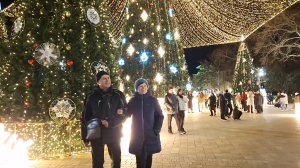 Прогулка по новогодней Анапе