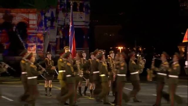 Международный военно музыкальный фестиваль «Спасская башня»  Коллектив из КНДР