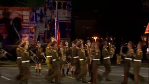 Международный военно музыкальный фестиваль «Спасская башня» Коллектив из КНДР