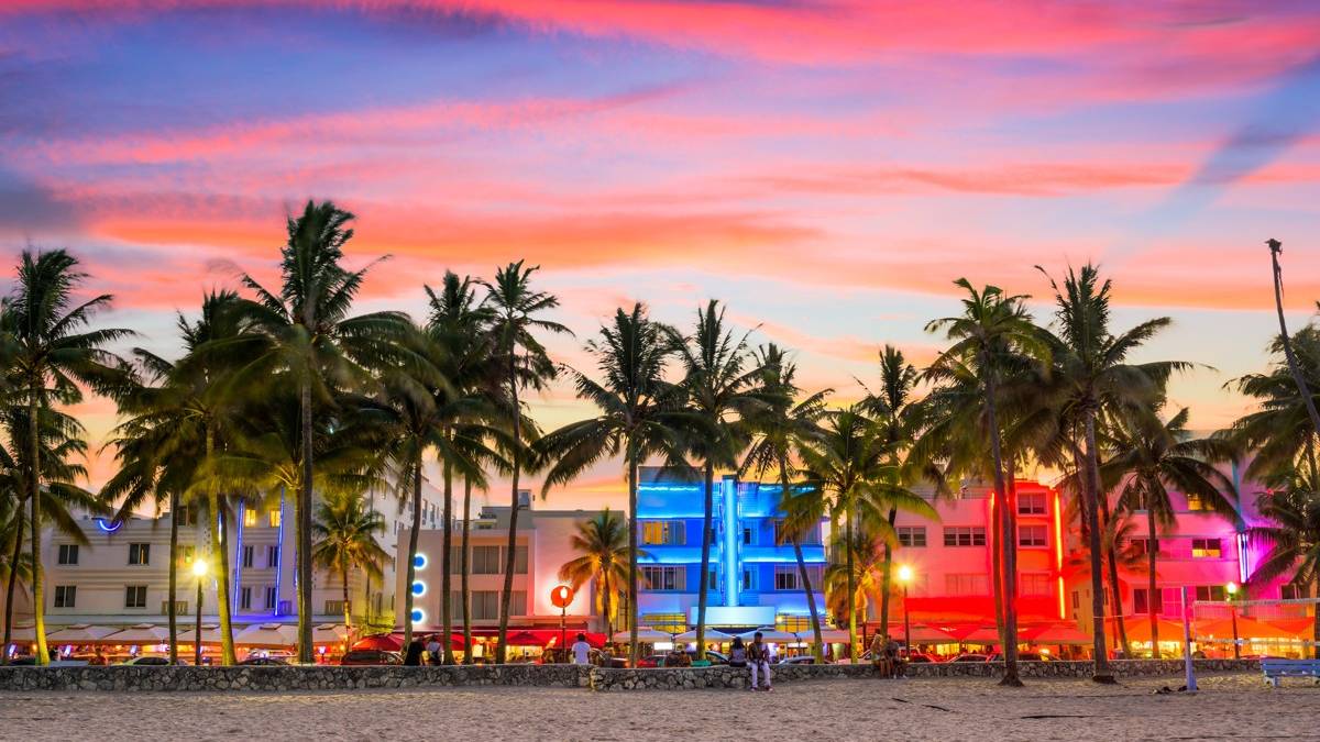 🌴 Miami Beach Walking Tour 🚶♂️ | Пешеходная экскурсия по Майами-Бич 2025