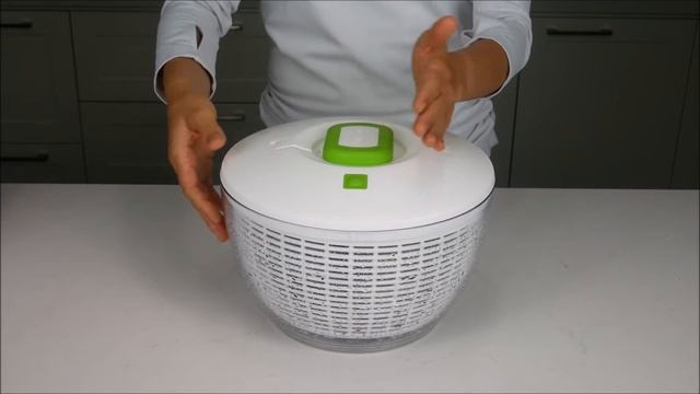 Brieftons QuickDry Salad Spinner - How to Use смотреть онлайн