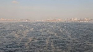 Порт Владивосток. Зимнее утро.