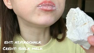 мокрый мел / wet chalk 😍💗. @shelk melk