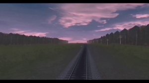 Из кабины тепловоза ТЭП70 Архангельск - Обозерская Trainz Android