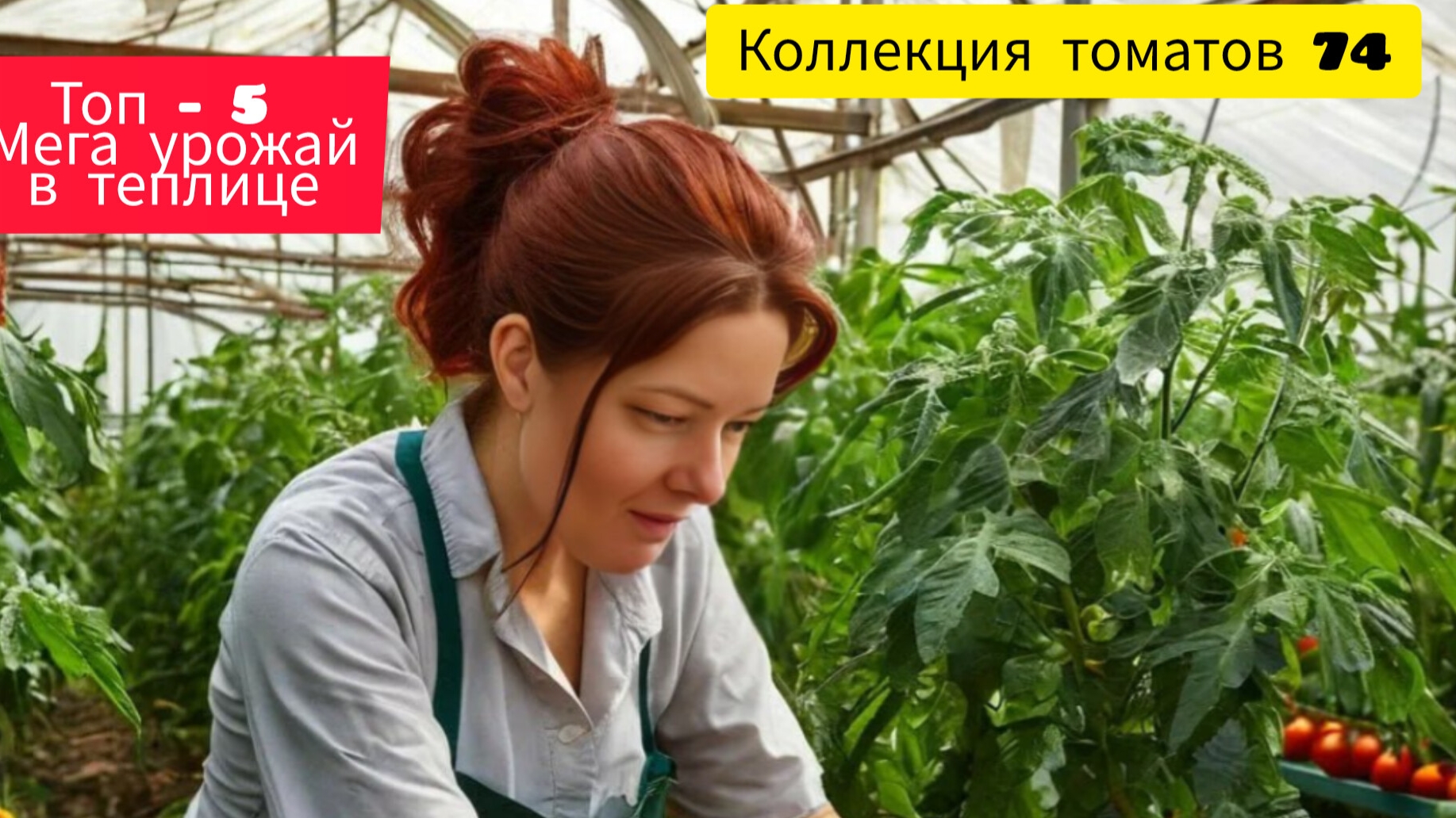 ТОП 5  САМЫЕ УРОЖАЙНЫЕ ТОМАТЫ ДЛЯ ТЕПЛИЦ