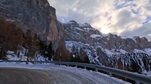 Поездка по Доломитовым Альпам зимой