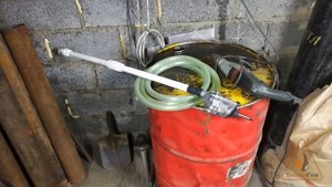 Насос для перекачки масла своими руками. Handmade pump for oil