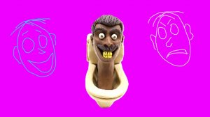 Как Слепить  СКИБИДИ ТУАЛЕТ