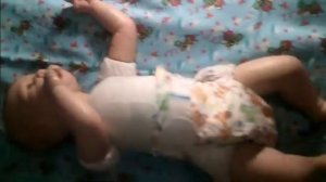 26) Вечер с  реборном  Дениской   ( малыш капризничает)