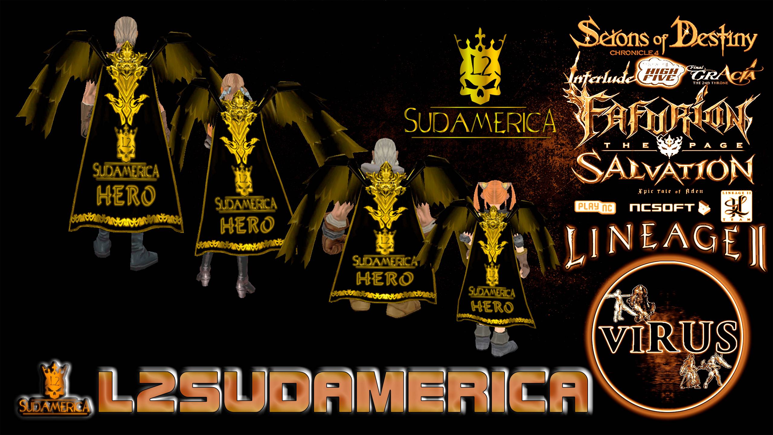 New Cloak with Wings for the www.L2SudAmerica.Com server ◄√i®uS►