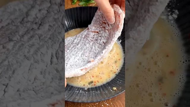 Chicken Schnitzel Recipe✨ #cooking #youtubeshorts #shorts #trending смотреть онлайн