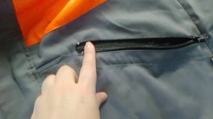 🗑️♦️Как очень просто и быстро вшить в карманы рабочей куртки молнии.