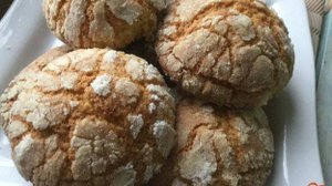 Печенье с трещинками апельсиновое