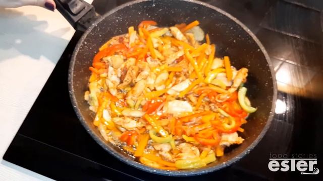 Всеми любимая Азиатская лапша "Фунчоза" 🥢 смотреть онлайн