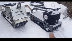 мотобуксировщик шарамыга и Енисей