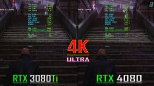 RTX 3080Ti vs RTX 4080 // PC GAMES BENCHMARK TEST //