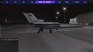 Як-40 / UOII-UODD / VATSIM