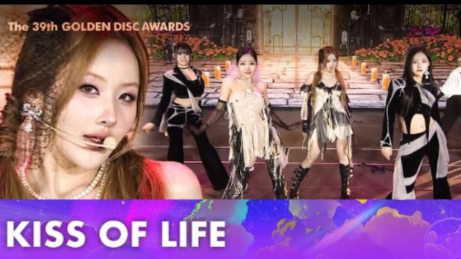 KISS OF LIFE "Intro + Sticky (Corpse Bride Ver.)" Golden Disc Awards 2025