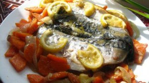 Скумбрия с лимоном