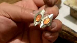 Серебряные сережки Аннушке-1
Подготовка ленты из химически чистого серебра.