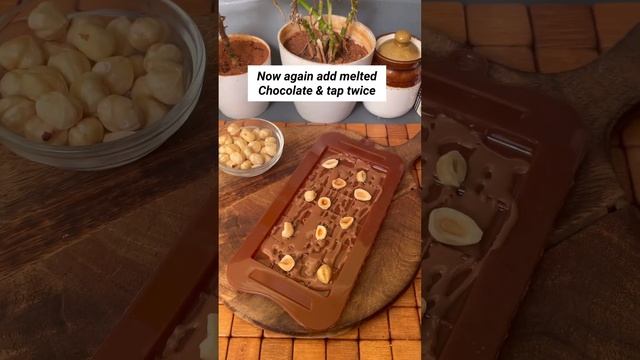 Hazelnut Chocolate😍😍#shorts #shortvideo #youtubeshorts #easyrecipe