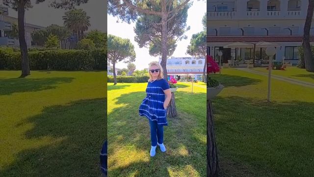 Мне 63 и Я СТИЛЬНО Одеваюсь в ИТАЛИИ Мой Аутфит Туника и Джеггинсы