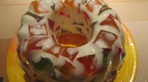 Торт Самоцветы с печеньем