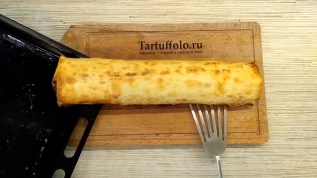 ШТРУДЕЛЬ с ВИШНЕЙ из лаваша. Быстрый рецепт. По вкусу как вишневый пирожок из Макдональдс