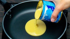 Сгущенное молоко и форма - все, что вам нужно, чтобы этот десерт был готов через 15 минут.