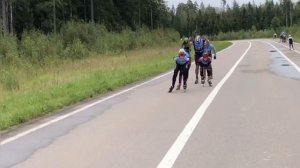 Алабинский Марафон 2023. 6км, 12км. Спидскейтинг. Inline Speed Skating Marathon in Alabino 2023