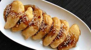 Яблоки в кляре