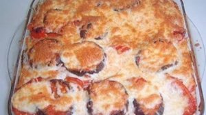 Овощи с рисом в духовке