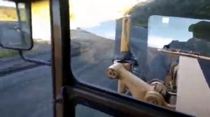 Грейдер Caterpillar 14G в работе