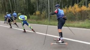 Чемпионат Московской области по спидскейтингу. Гонка-марафон 40км. Inline Speed Skating Marathon 40