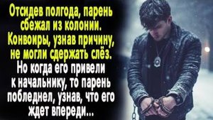 После побега, парня привели к начальнику колонии. Заключенный вздрогнул, услышав, что его ждет
