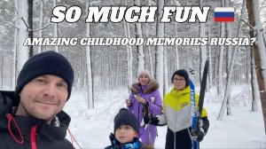 Удивительные воспоминания детства в России | Детям так весело зимой