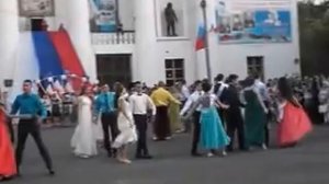 выпускной вальс 2015 АСОШ№50 г.Абаза